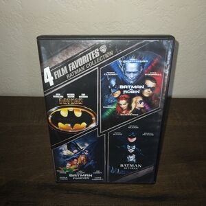 4 Film Batman Collection DVDs